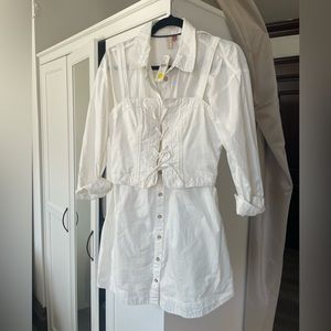 NWT Anthropologie corset dress